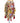 Native American Beaded & Quilled 3 Sided Bag w Bead Wrapped Long Tail