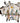 Native American Hand Painted Buffalo Robe: Lakota Encampment