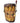 Hand Painted Pedestal Drum: Bear Dancers