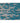 Venetian Glass Bead Turquoise 7 Translucent: Size 7mm (average) Crow Bead