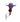 Native American Hand Made Mini Buffalo Rattle: Blue w Red Arrow