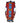 Hand Beaded & Quilled Horse Mask: Blue & Red Combination