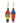 Native American Hand Painted Earrings: Ladies
