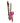 Native American Made Mini Cradleboard: Pink w/ Butterflies