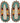 Native American Hand Beaded Post Style Earrings: Turquoise Blue w/ Mottled Teardrop Accents