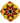 Native American Hand Beaded Lapel Pin: Yellow w/ Star